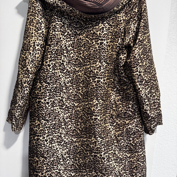 Reversible Leopard Print Trench Coat – Oversized Fit – Approx. XL - Picture 7 of 13